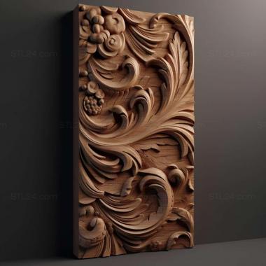 Patterns and decorations stl length 2 3d model